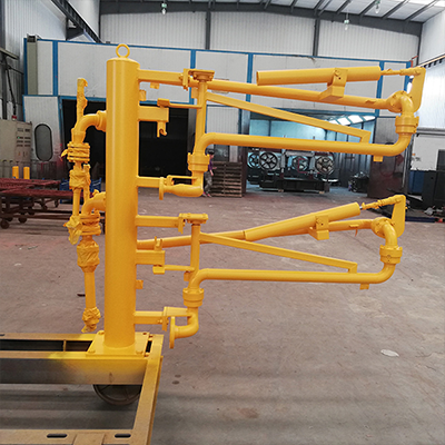 鶴管安裝標準以及保養規程(圖1) 深達裝備推薦:底部裝卸車鶴管AL2543